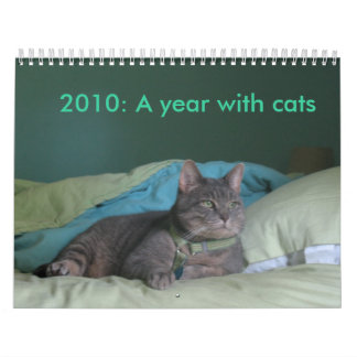 Calendário 2010: Um ano com gatos