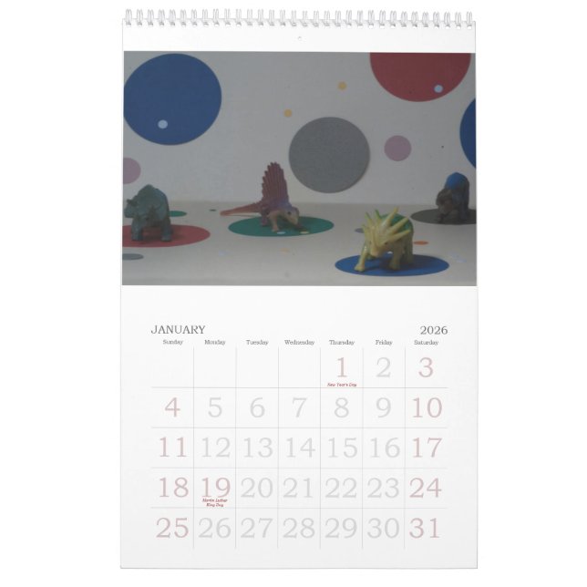 Calendário 2010: Um Ano Em Dinossauros (Jan 2026)