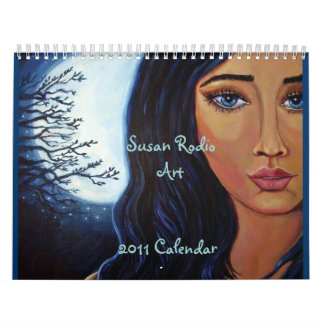 Calendário 2011 da arte da fantasia pela arte de