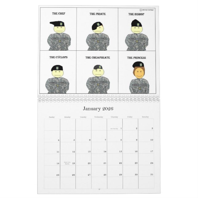 Calendário 2011 da guarda florestal de Power Point (Jan 2026)