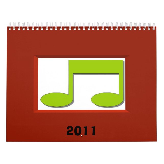 Calendário 2011 da música (Capa)