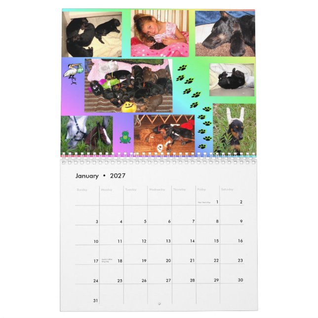 Calendário 2011 de Dobedience #2 (Jan 2027)