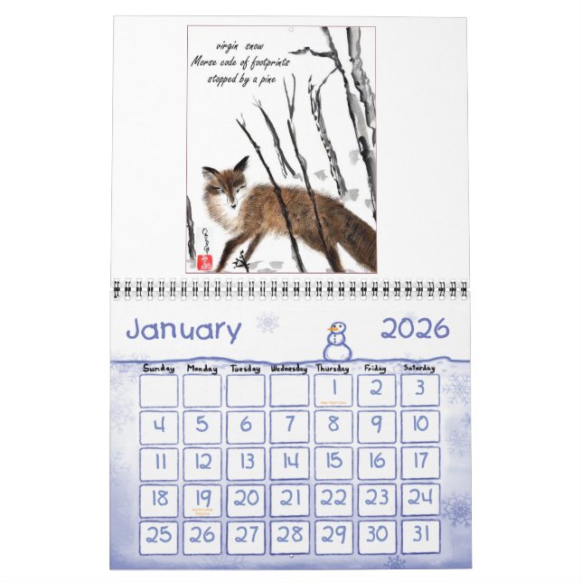 Calendário 2011 de Haiga (Jan 2026)