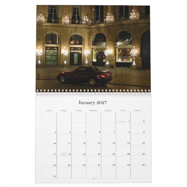 Calendário 2011 de SLKWorld (Jan 2027)