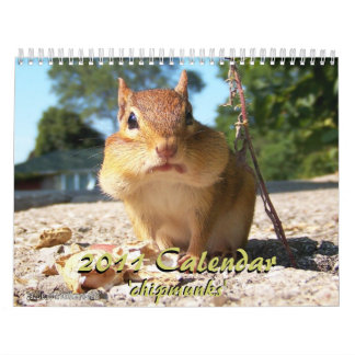 Calendário 2011 do Chipmunk