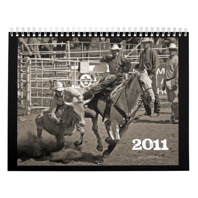 Calendário 2011 do rodeio (Capa)