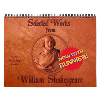 Calendário 2011 dos coelhos de Shakespeare