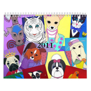 Calendário 2011 dos estúdios de PetPaw