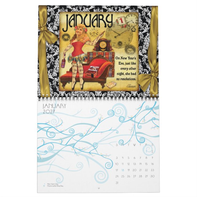 Calendário 2011 dos Floozies do Victorian (Jan 2027)