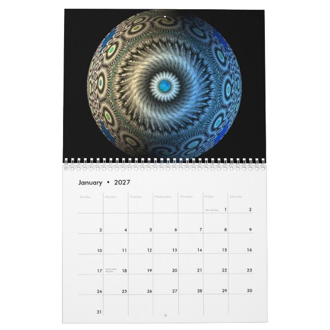 calendario 2011, esferas digitais… (Jan 2027)