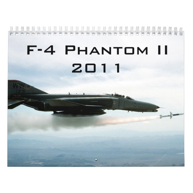 Calendário 2011: F-4 Fantasma II (Capa)