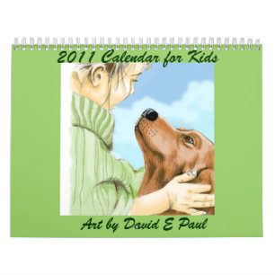 Calendário 2011 para Crianças com Arte por David P