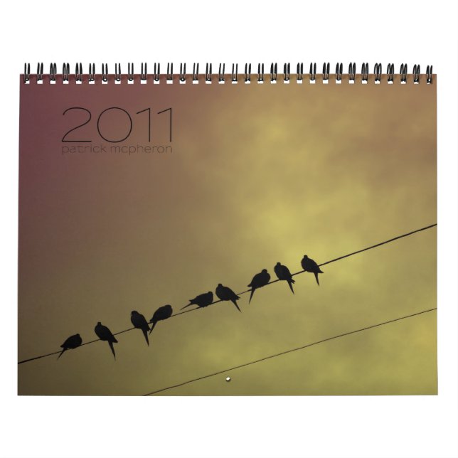Calendário 2011 por Patrick McPheron (Capa)