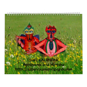 Calendário 2012 - Betelgeuse e Mintaka