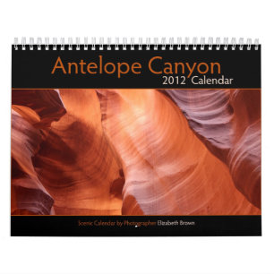 Calendário 2012 da garganta do antílope
