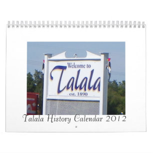 Calendário 2012 da história de Talala