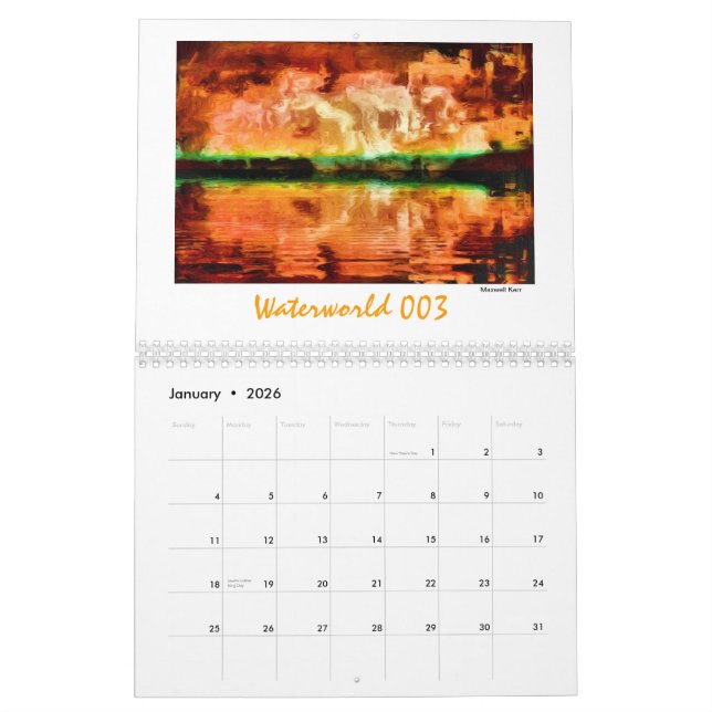 Calendário 2012 de Aleagraph (Jan 2026)