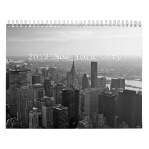 Calendário 2012 de New York