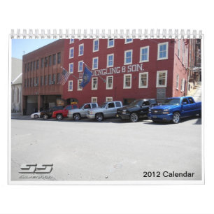 Calendário 2012 de Silverado SS