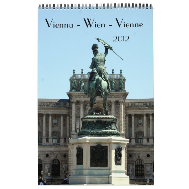 calendário 2012 de Viena (Capa)