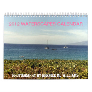 Calendário 2012 de Waterscapes