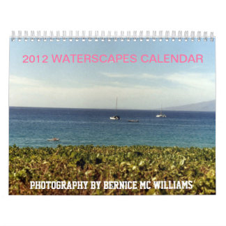 Calendário 2012 de Waterscapes
