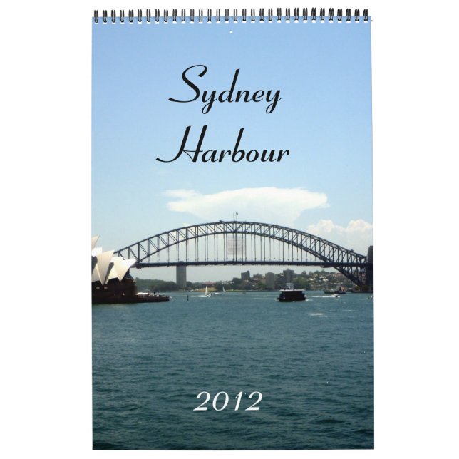 calendário 2012 do porto de sydney (Capa)
