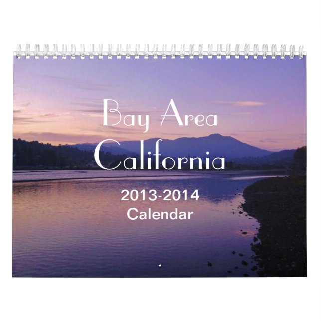 Calendário 2013-2014 de San Francisco Califórnia (Capa)