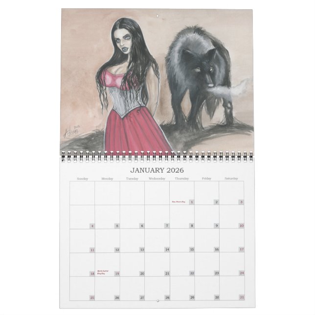 calendário 2013 da arte (Jan 2026)