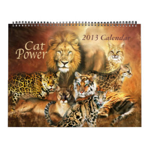 Calendário 2013 da arte de Cat Power