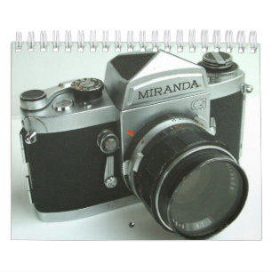Calendário 2013 da câmera de Miranda G 35mm SLR