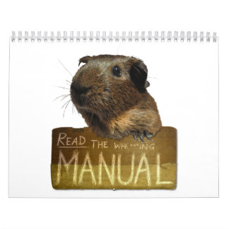 Calendário 2013 da cobaia