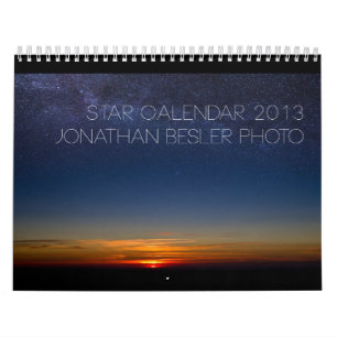 Calendário 2013 da estrela