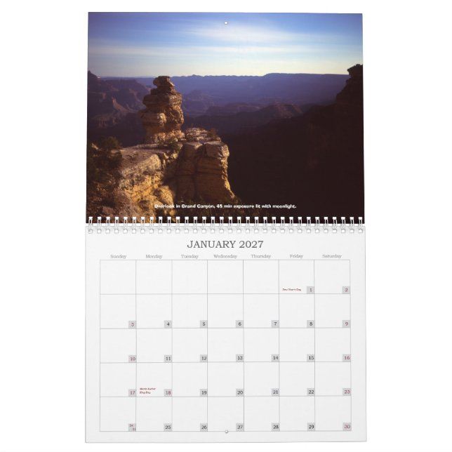 Calendário 2013 da foto de Excelsus (Jan 2027)