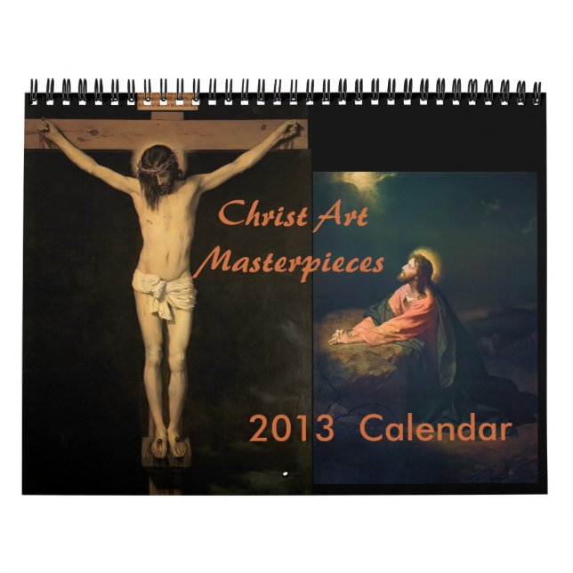 Calendário 2013 da obra-prima do cristo (Capa)