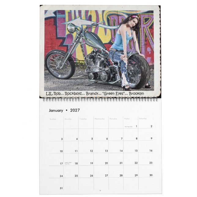 CALENDÁRIO 2013 DAS PARA FORA-TOMADAS DE XTREME! (Jan 2027)