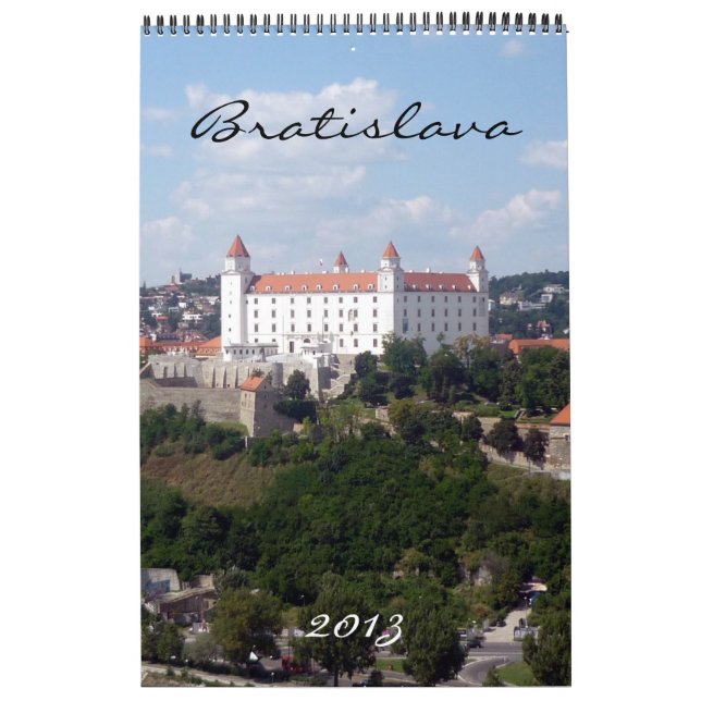 calendário 2013 de Bratislava (Capa)