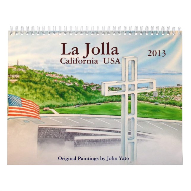 CALENDÁRIO 2013 DE LA JOLLA, CALIFÓRNIA (Capa)