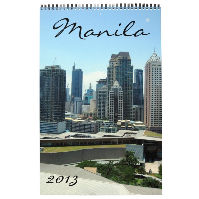 calendário 2013 de manila (Capa)