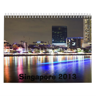 Calendário 2013 de Singapore