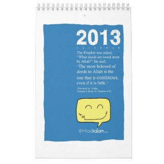 Calendário 2013 de SpreadSalam
