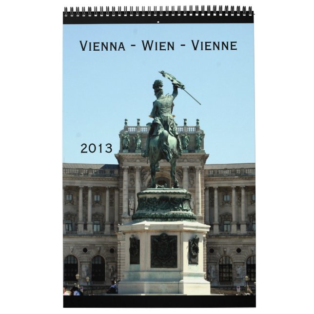 calendário 2013 de Viena (Capa)
