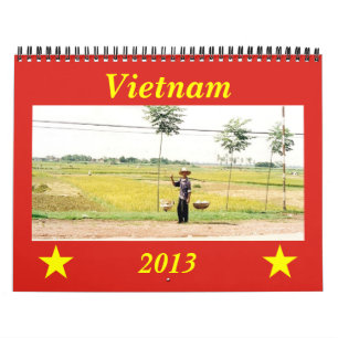 calendário 2013 de Vietnam