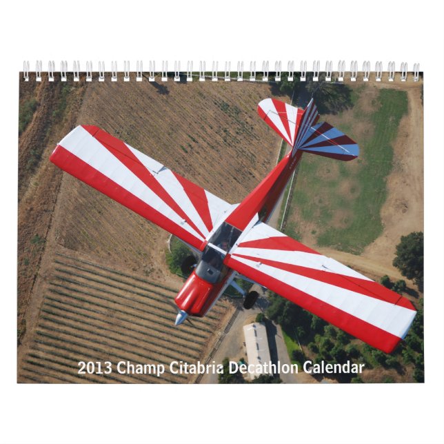 Calendário 2013 do Decathlon de Citabria do (Capa)