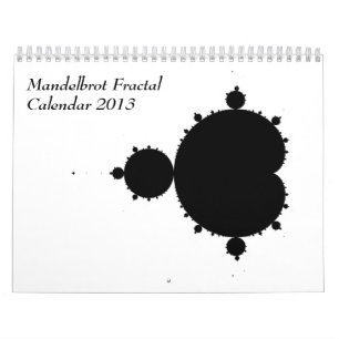Calendário 2013 do Fractal de Mandelbrot