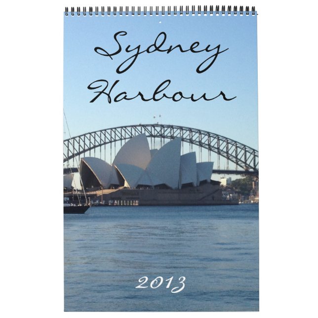 calendário 2013 do porto de sydney (Capa)