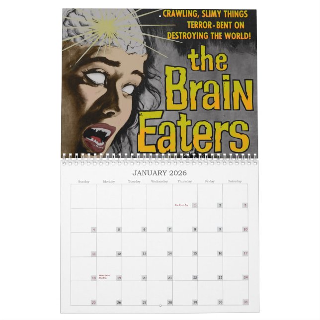 calendário 2013 do zombi (Jan 2026)