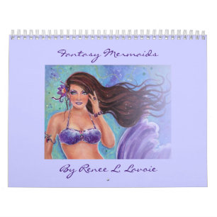 Calendário 2013 Fantasy Sereia Calender Por Renee L. Lavoie