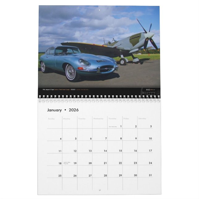 Calendário 2013 Fundraising de XKEdata (Jan 2026)