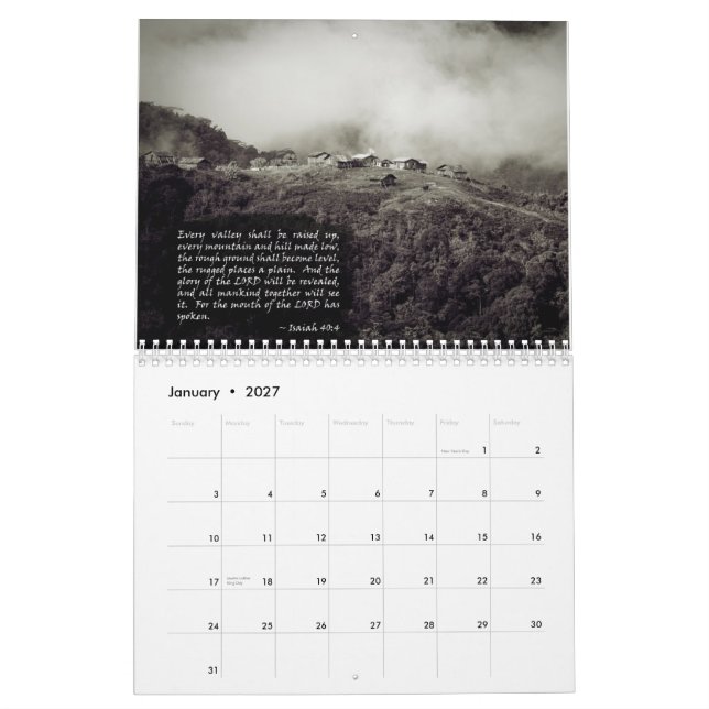 Calendário 2013 holístico do desenvolvimento de (Jan 2027)